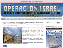 Tablet Screenshot of operacionisrael.com.ar